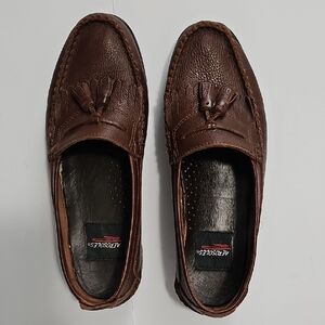 AEROSOLES Rich Brown Tassel Loafers